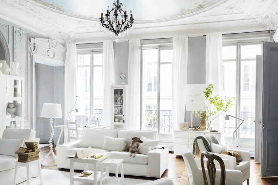 classic design of the apartment9
