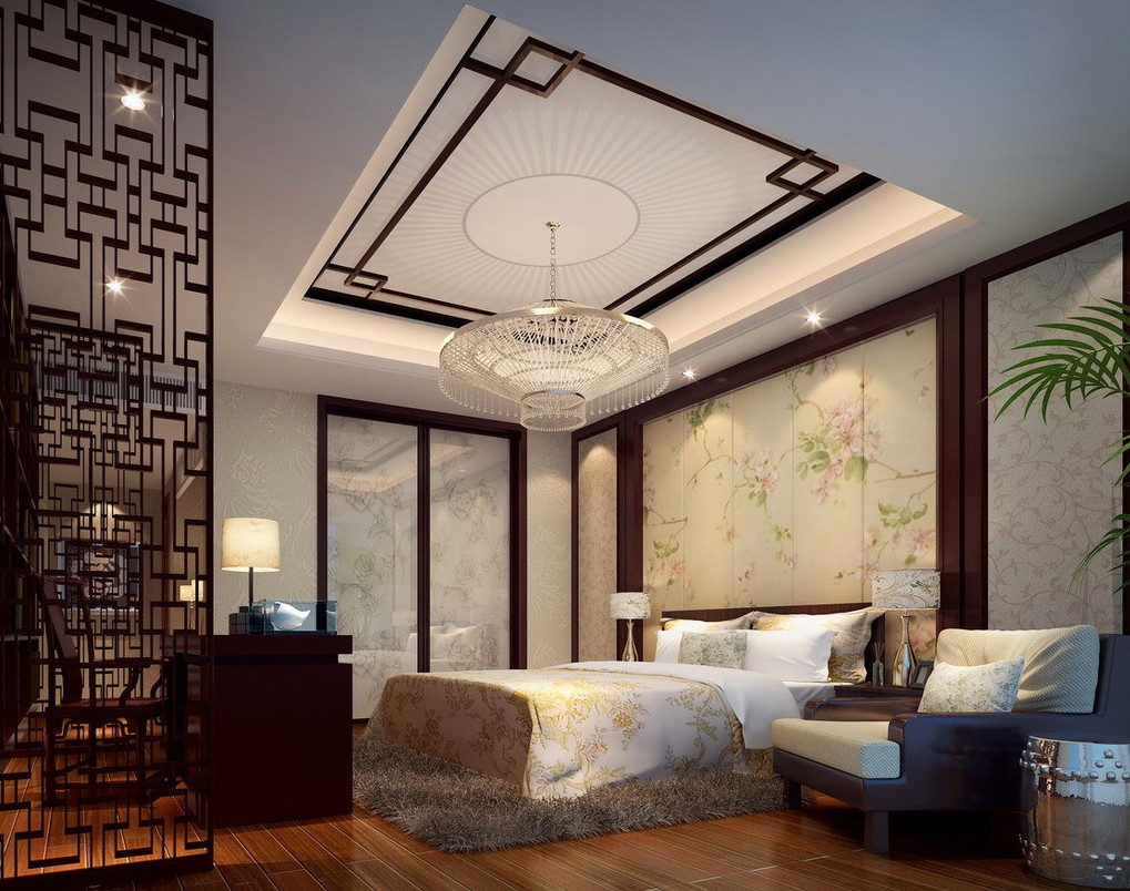 Interior design bedroom Chinese style